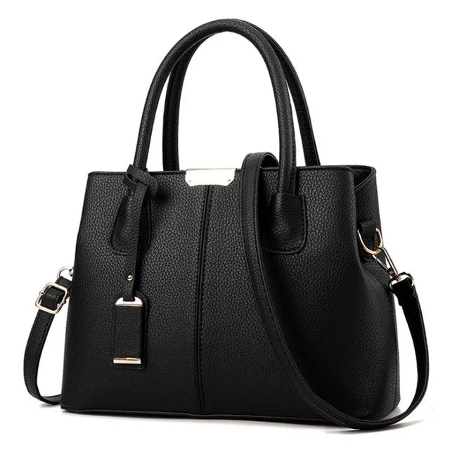 Luxury Designer-Inspired Women’s Leather Handbag