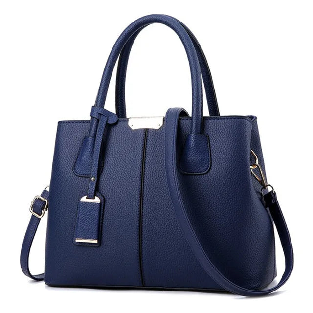 Luxury Designer-Inspired Women’s Leather Handbag