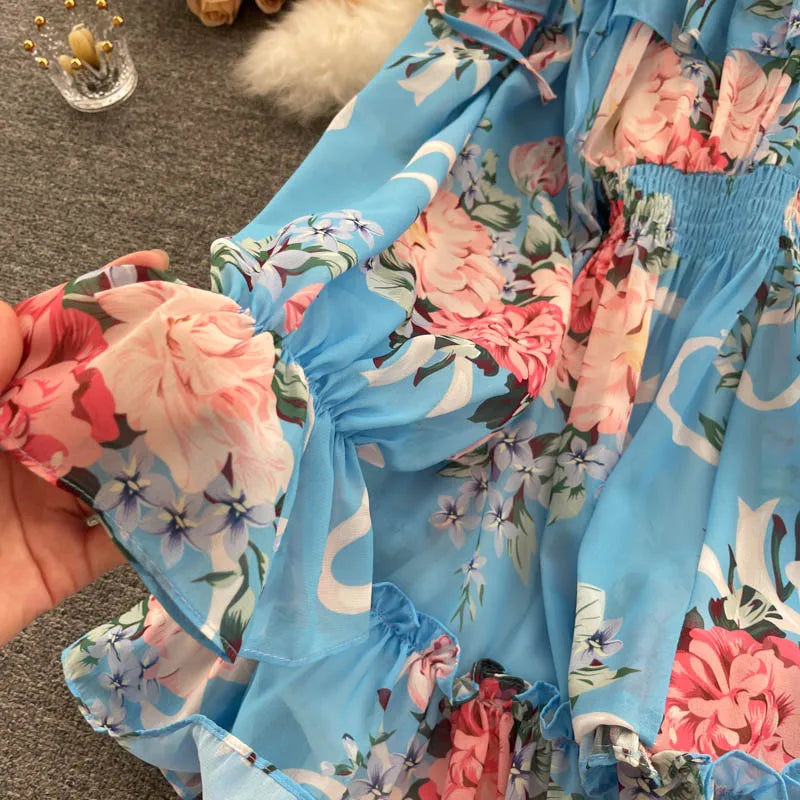 Summer Chic Floral Off-Shoulder Jumpsuit
