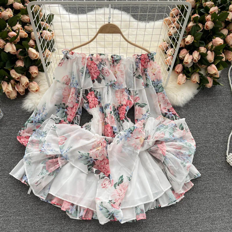Summer Chic Floral Off-Shoulder Jumpsuit