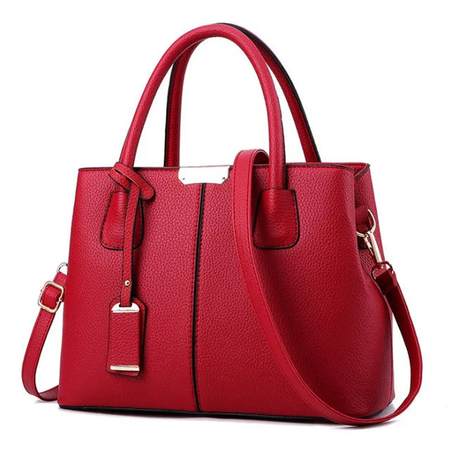 Luxury Designer-Inspired Women’s Leather Handbag