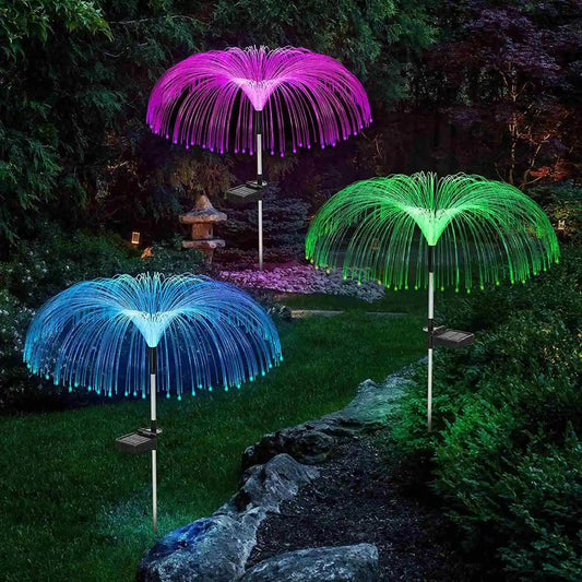 New Solar Jellyfish Light – Colorful LED Outdoor Garden Landscape Decoration