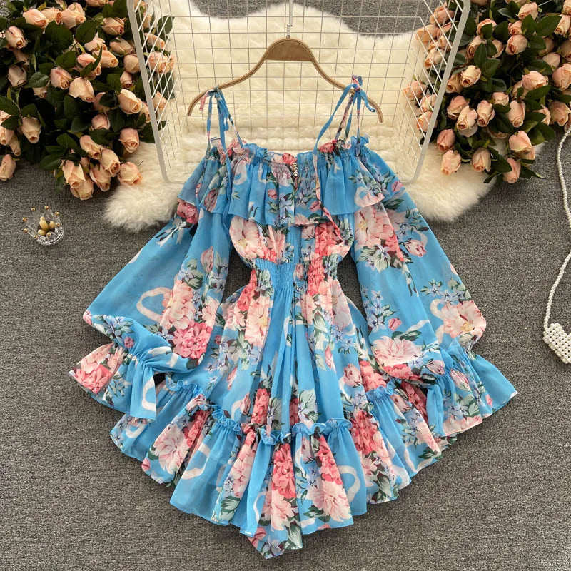Summer Chic Floral Off-Shoulder Jumpsuit