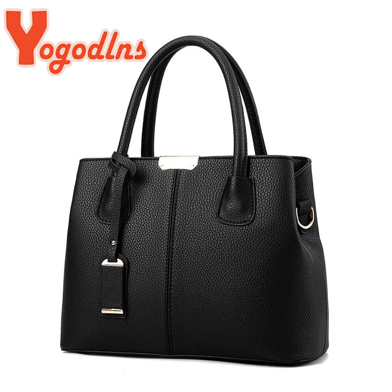 Luxury Designer-Inspired Women’s Leather Handbag