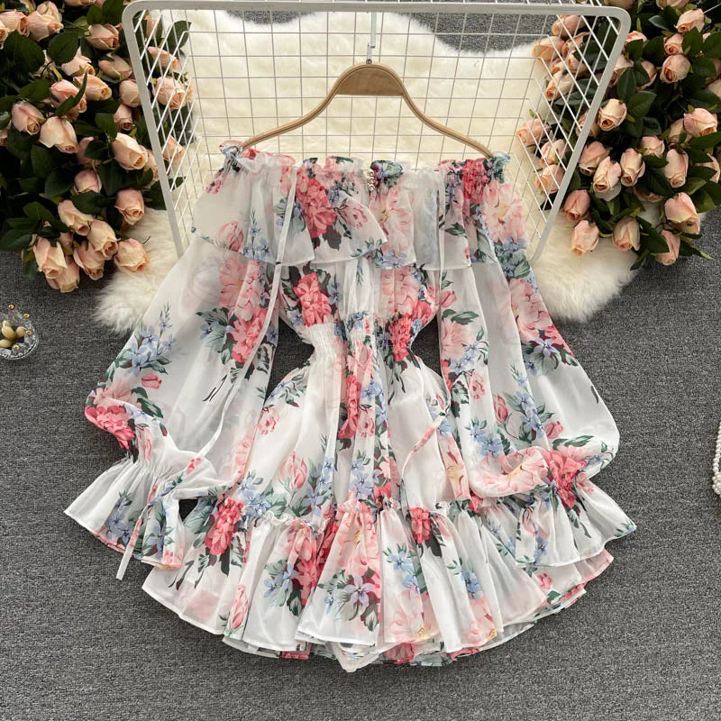 Summer Chic Floral Off-Shoulder Jumpsuit