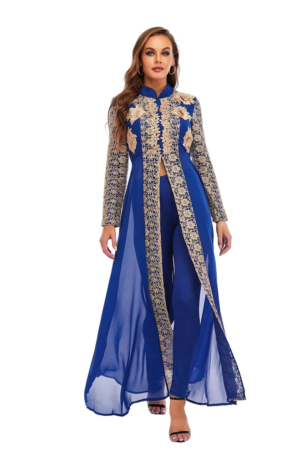 Dubai Abaya Muslim Dress Set