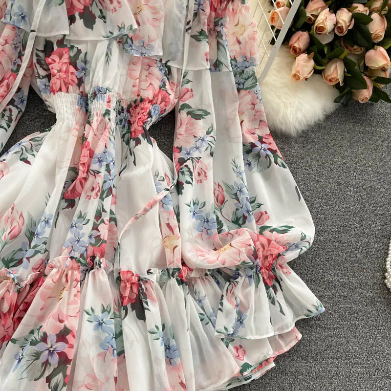 Summer Chic Floral Off-Shoulder Jumpsuit