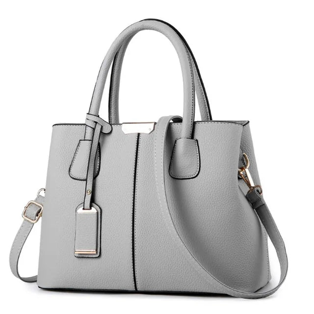 Luxury Designer-Inspired Women’s Leather Handbag