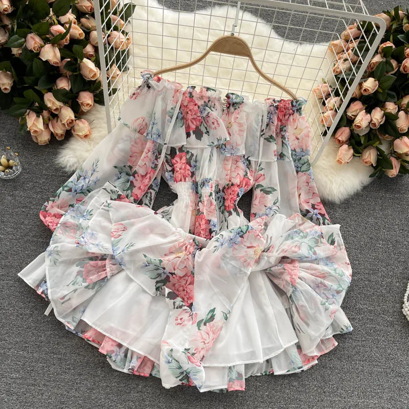 Summer Chic Floral Off-Shoulder Jumpsuit