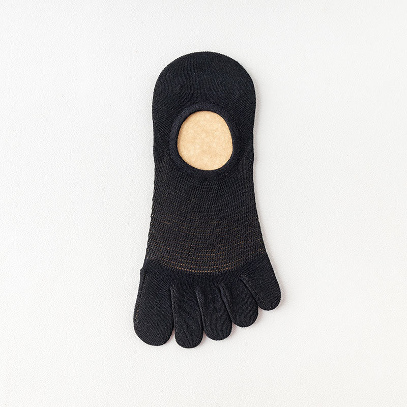 Men’s Breathable Cotton Toe Socks