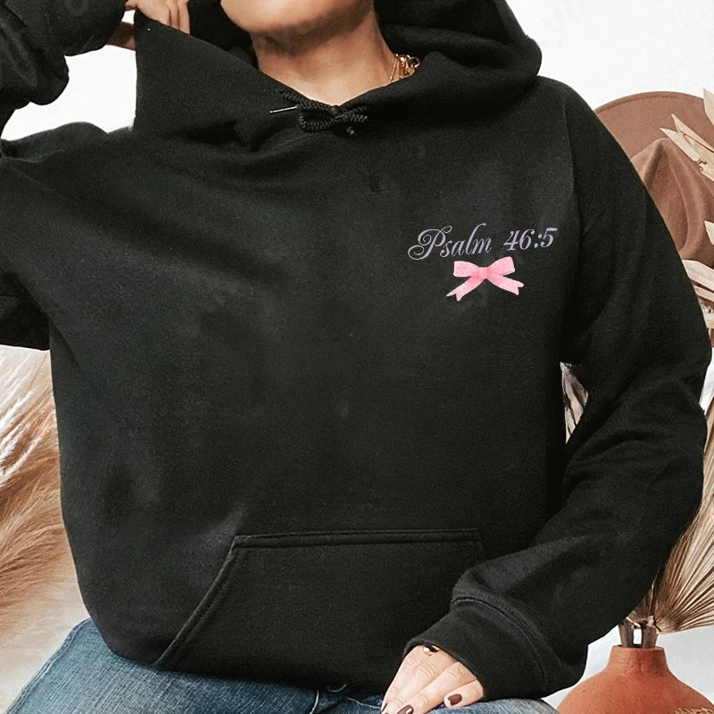 Women's Butterfly & Faith Graphic Hoodie – Harajuku Style