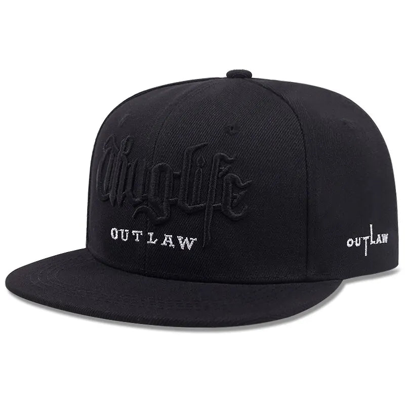 "1 Pcs Fashion Fastball CAP Thug life Embroidery Hip hop Baseball Cap Snapback