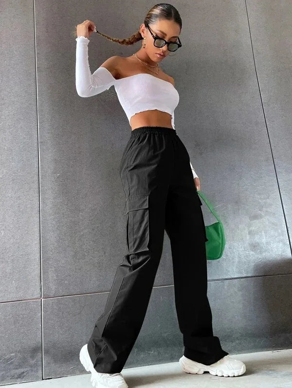 Women's Baggy Joggers Pants – Casual Chic Cargo Style