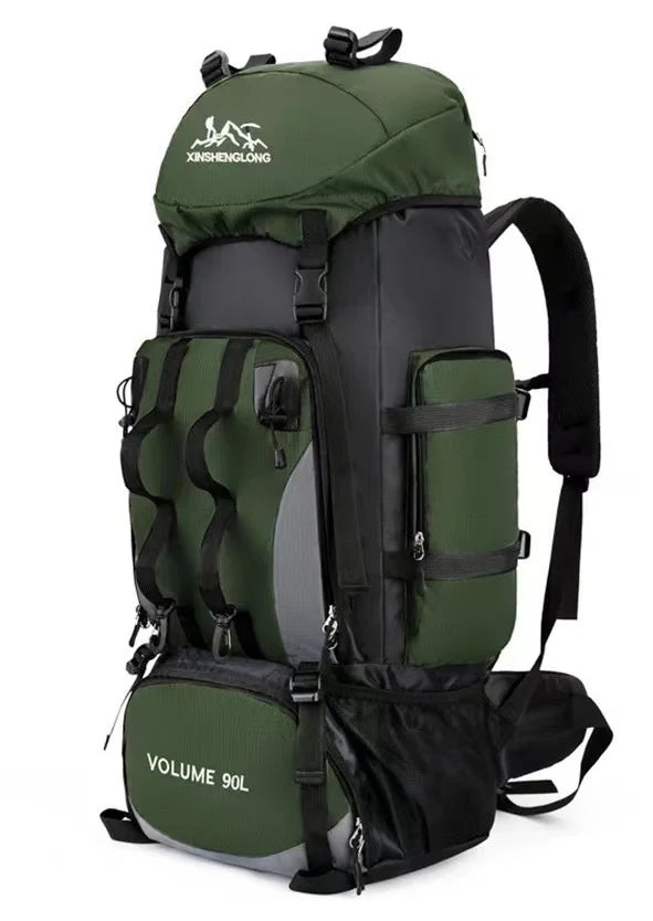 90L Waterproof Hiking & Camping Backpack