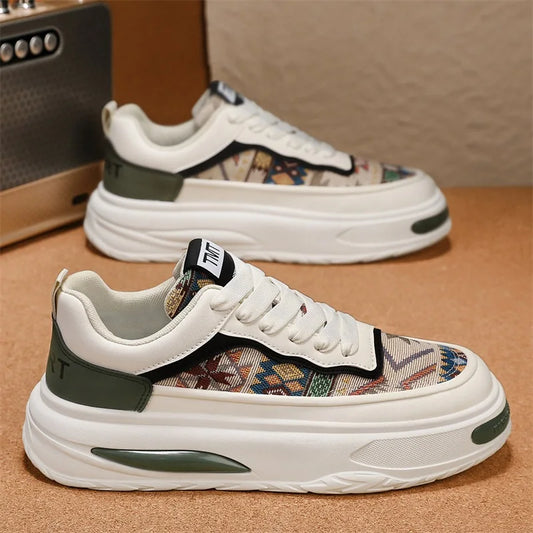 Men's Breathable Inner Heightening Sneakers