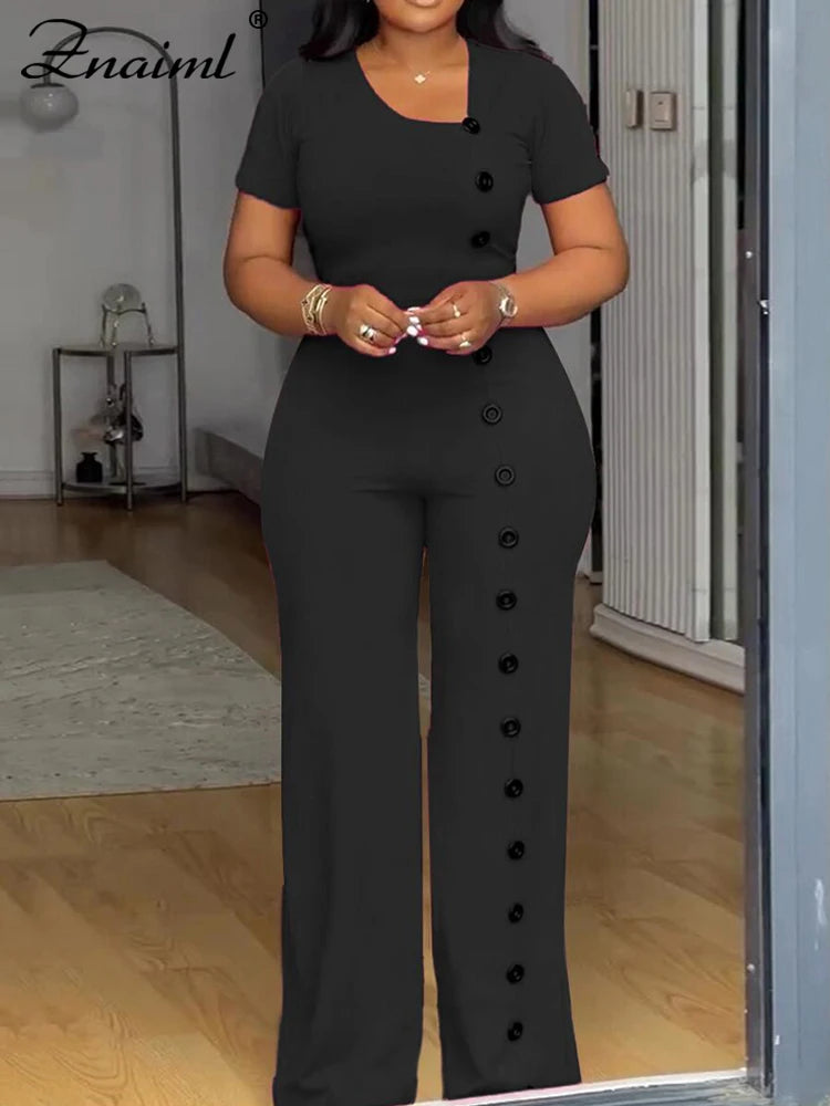 Znaiml Women’s Elegant Long Jumpsuit