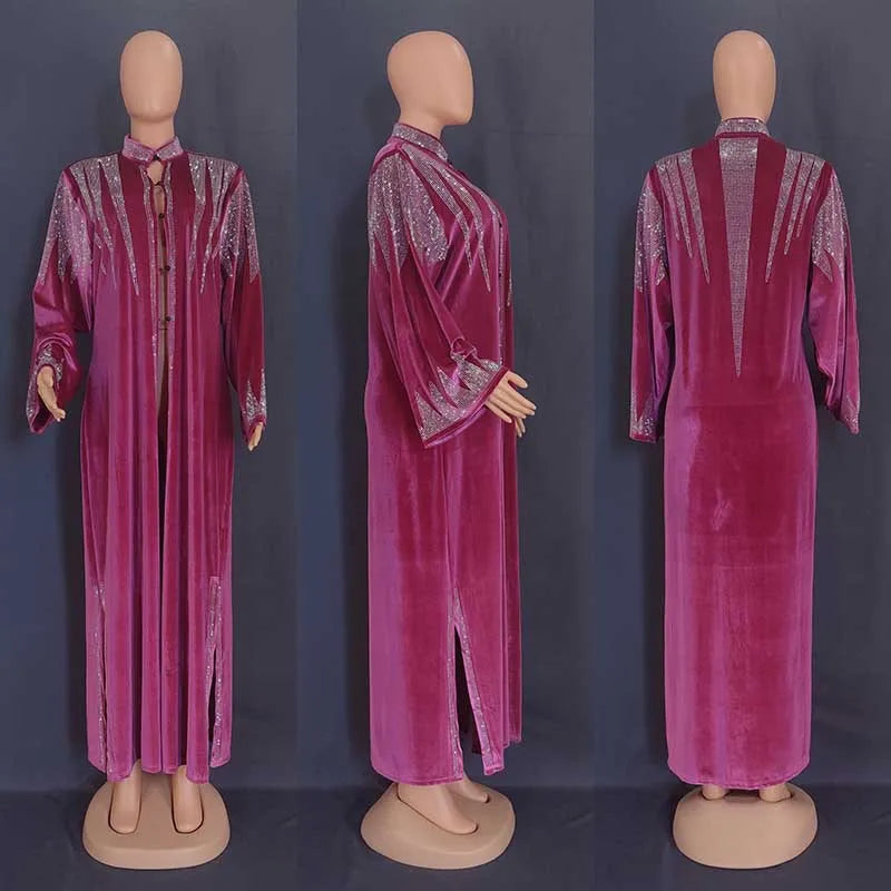 Velvet African Dresses