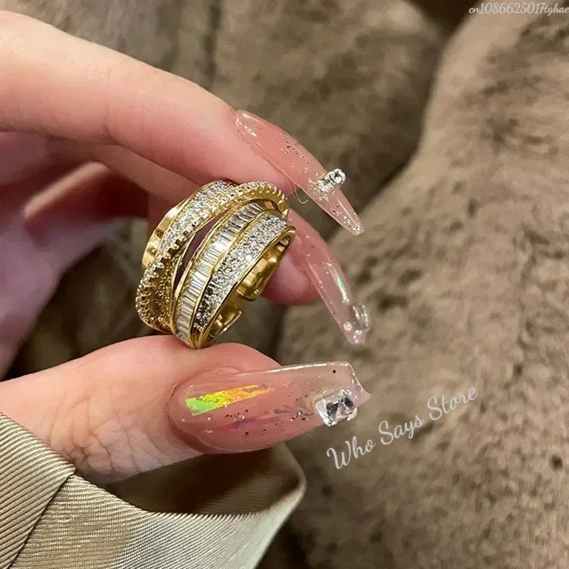 Fashion Elegant Zircon Ring