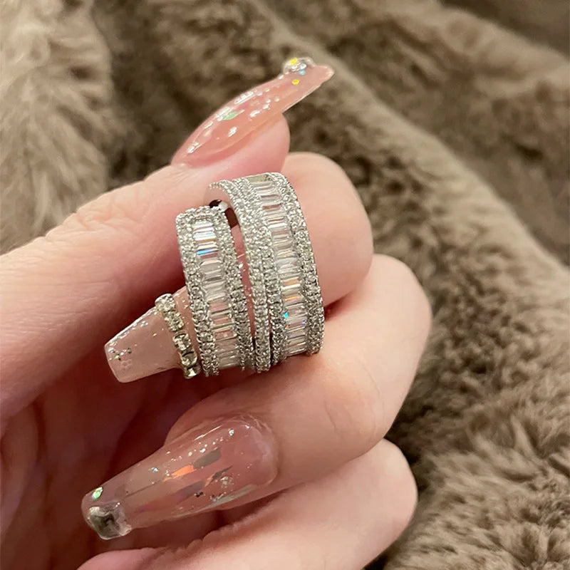 Fashion Elegant Zircon Ring