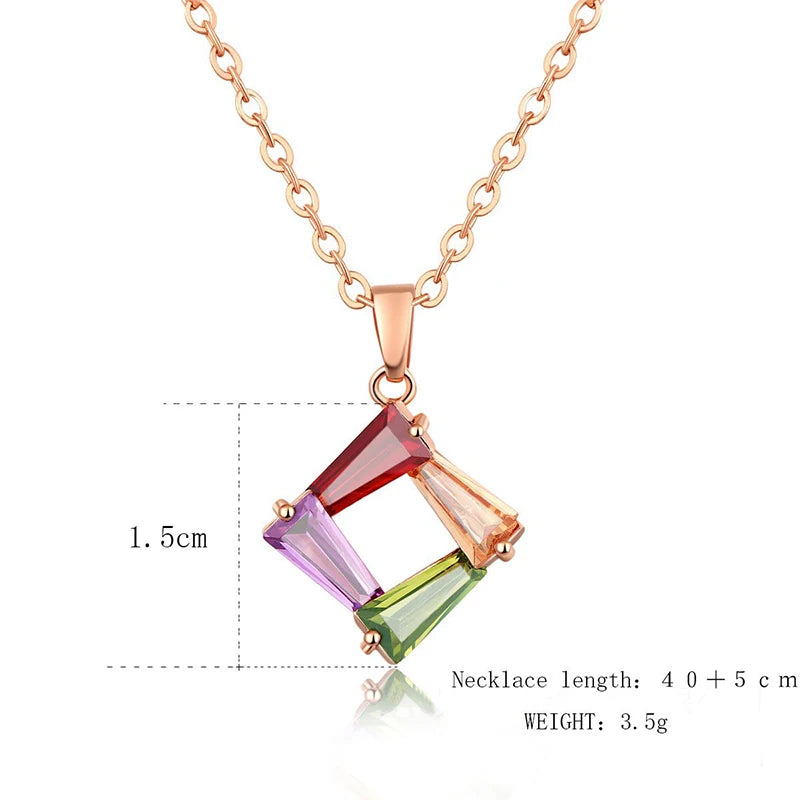 Fashion Jewelry Necklace & Earrings Set