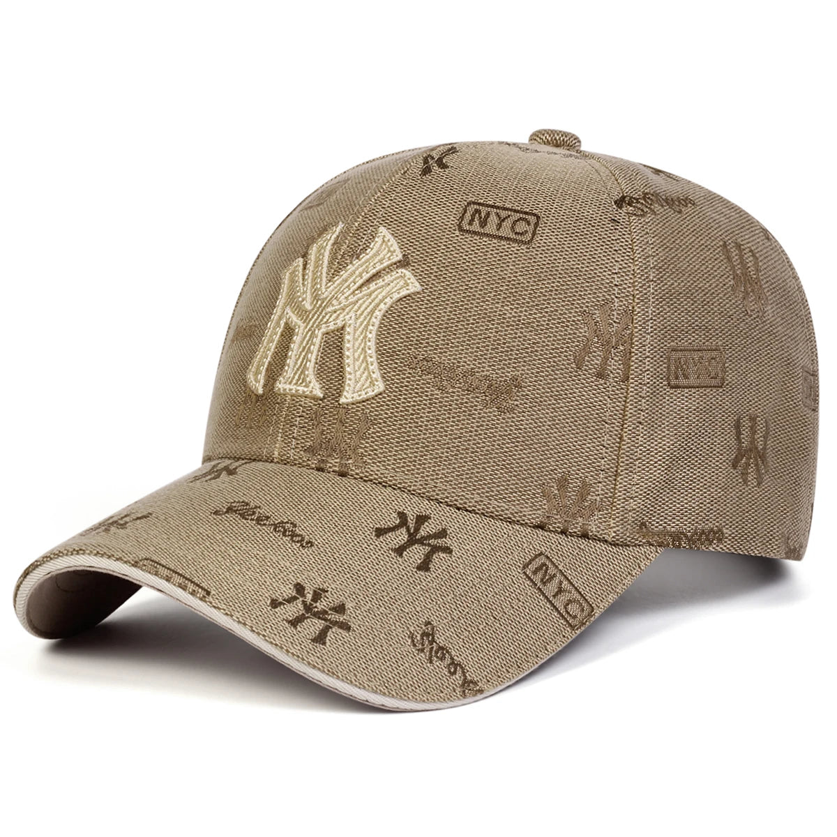 Unisex “MY” Letter Embroidery Baseball Cap