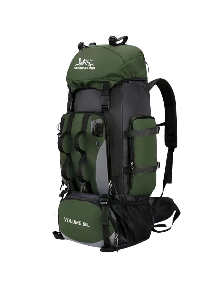 90L Waterproof Hiking & Camping Backpack