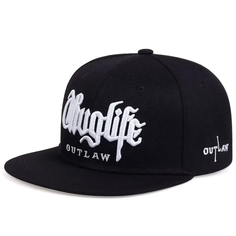 "1 Pcs Fashion Fastball CAP Thug life Embroidery Hip hop Baseball Cap Snapback
