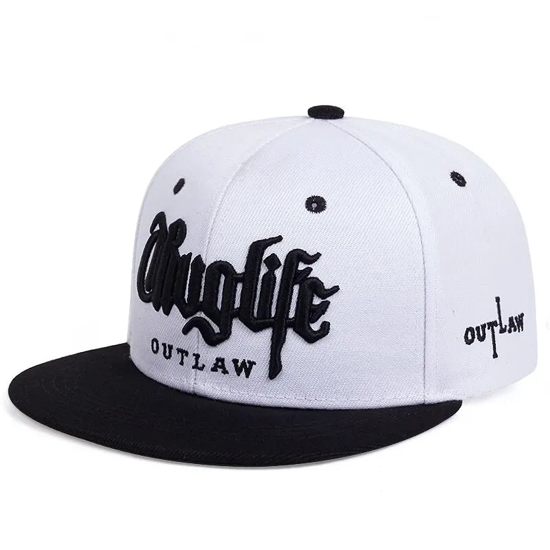 "1 Pcs Fashion Fastball CAP Thug life Embroidery Hip hop Baseball Cap Snapback
