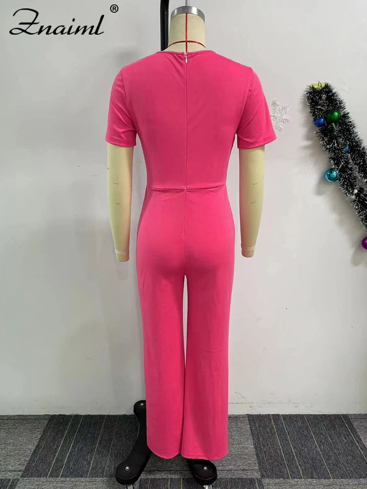 Znaiml Women’s Elegant Long Jumpsuit
