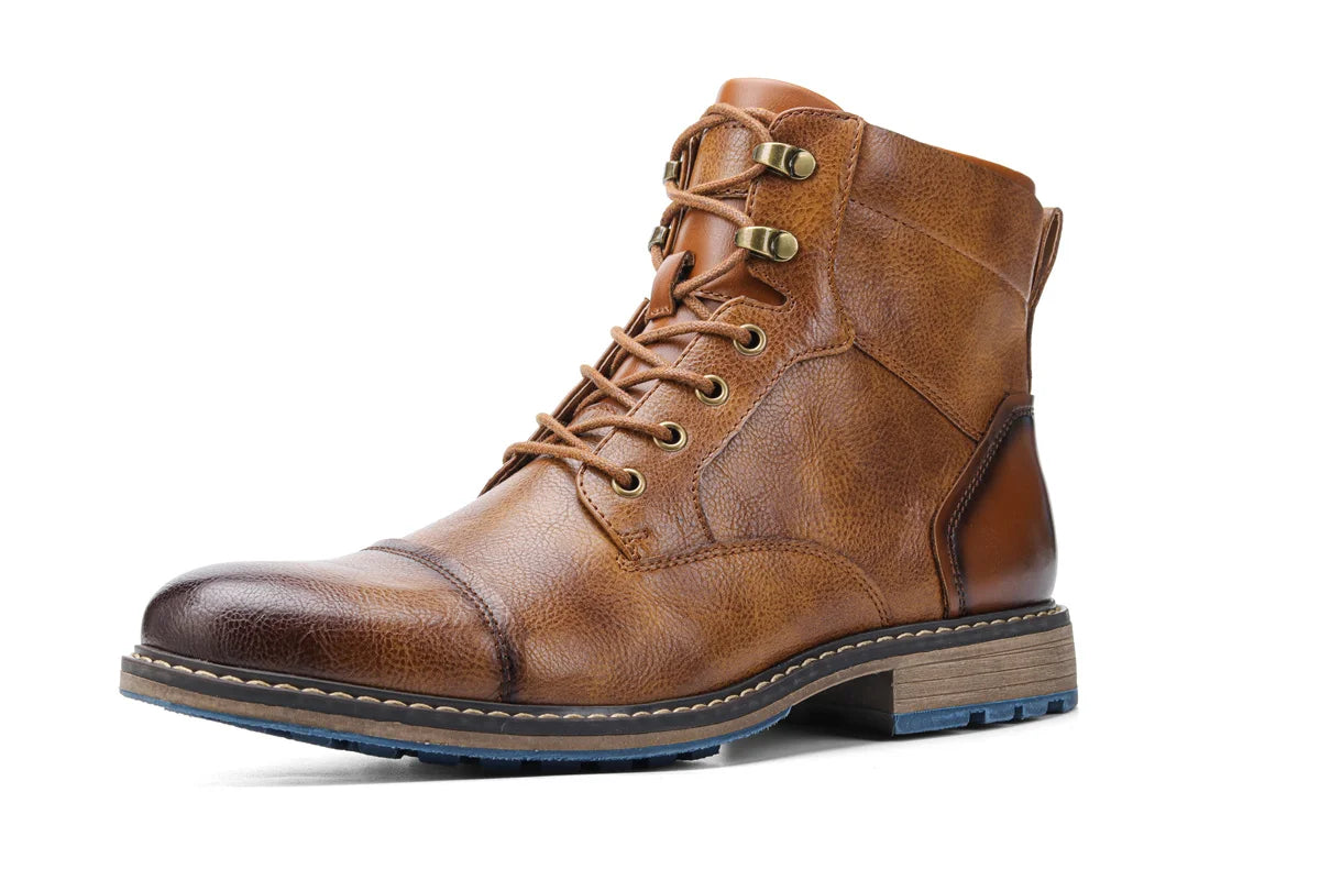 Retro Men’s Leather Boots