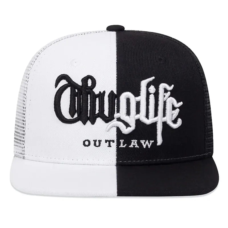 "1 Pcs Fashion Fastball CAP Thug life Embroidery Hip hop Baseball Cap Snapback