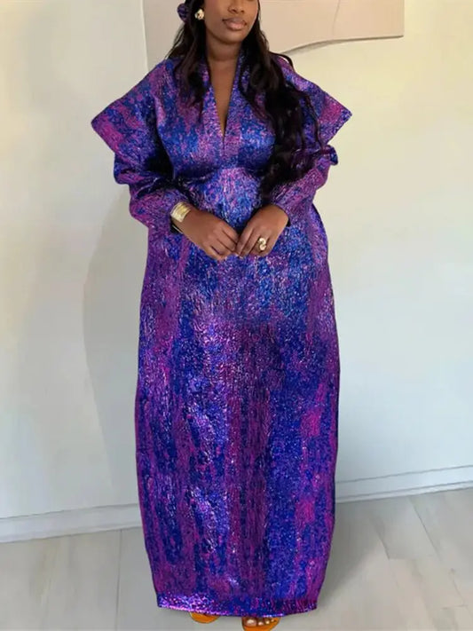 African Dresses for Women – Traditional Dashiki Ankara Maxi Gown Kaftan Abaya Robe