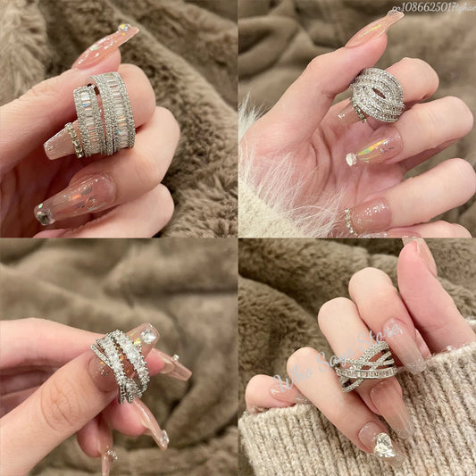 Fashion Elegant Zircon Ring