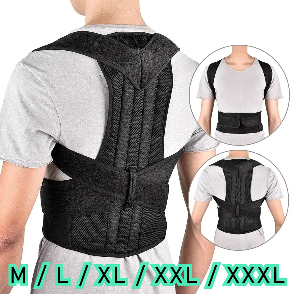 Reinforced Belt Lumbar Posture Corrector Vest
