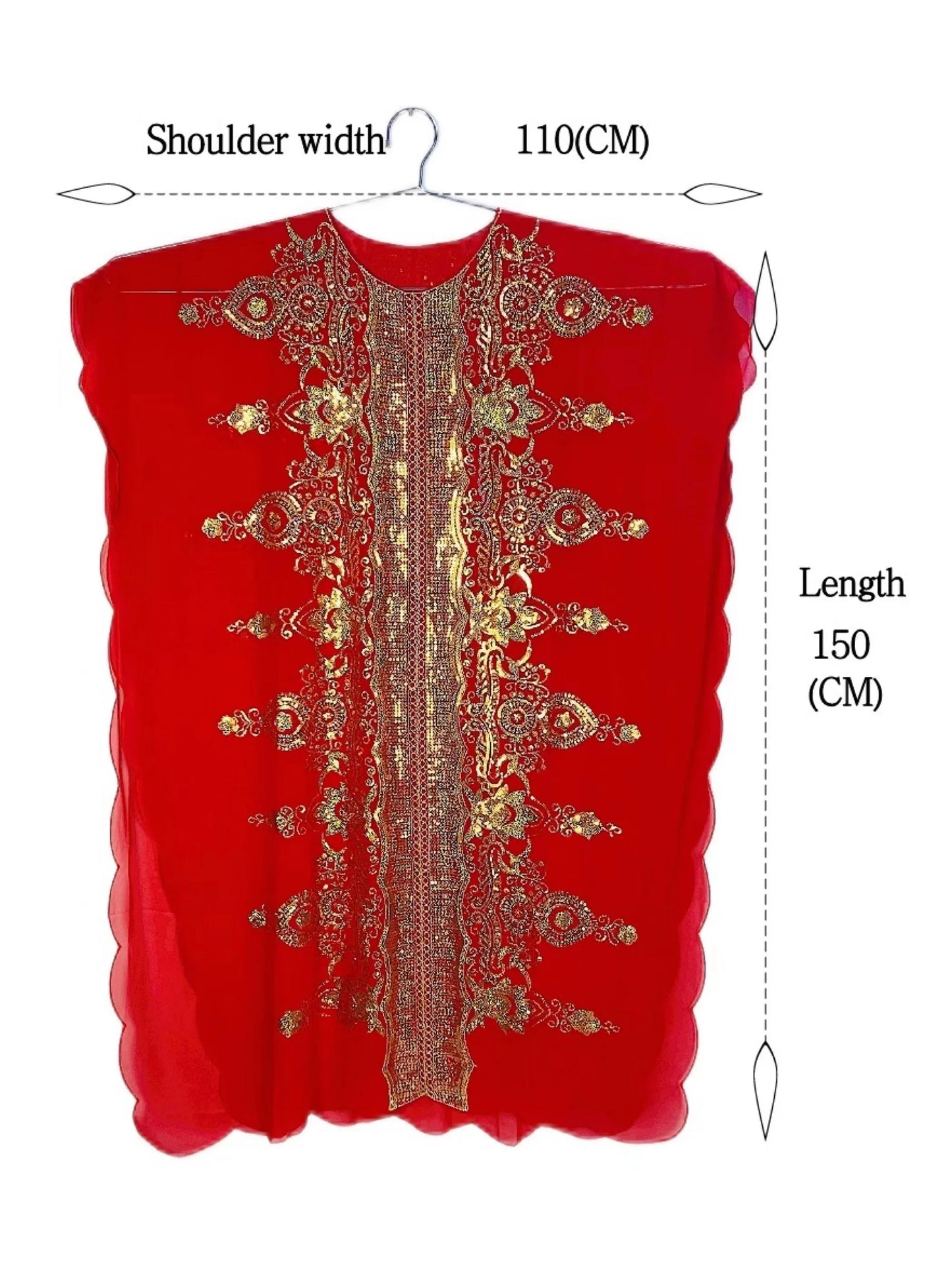 Dubai-Inspired Traditional Dress