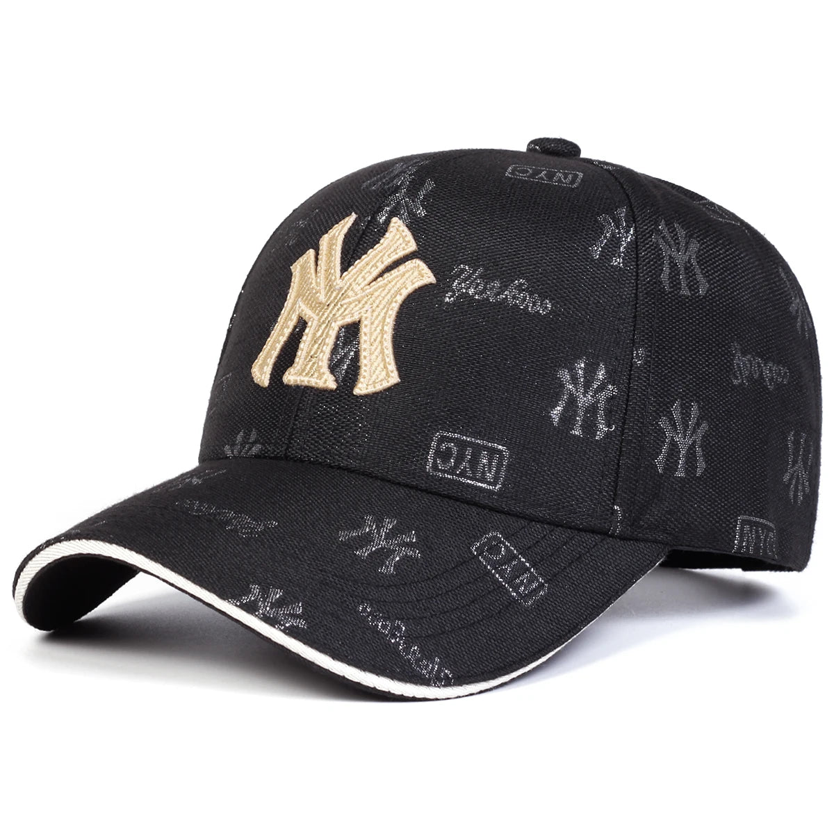 Unisex “MY” Letter Embroidery Baseball Cap