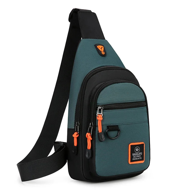 Waterproof Men's Outdoor Hiking and Biking Crossbody Shoulder Bag