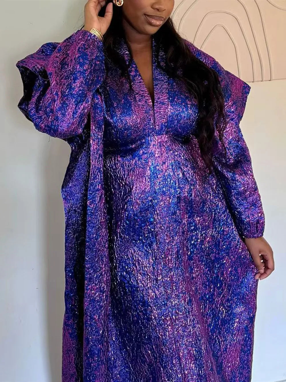 African Dresses for Women – Traditional Dashiki Ankara Maxi Gown Kaftan Abaya Robe