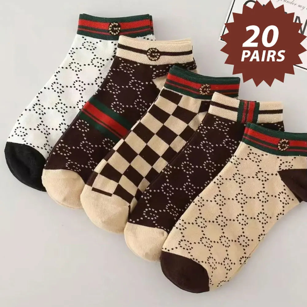 Men’s Thin Breathable Low-Cut Socks (5/10 Pairs) – Anti-Odor, Moisture-Wicking