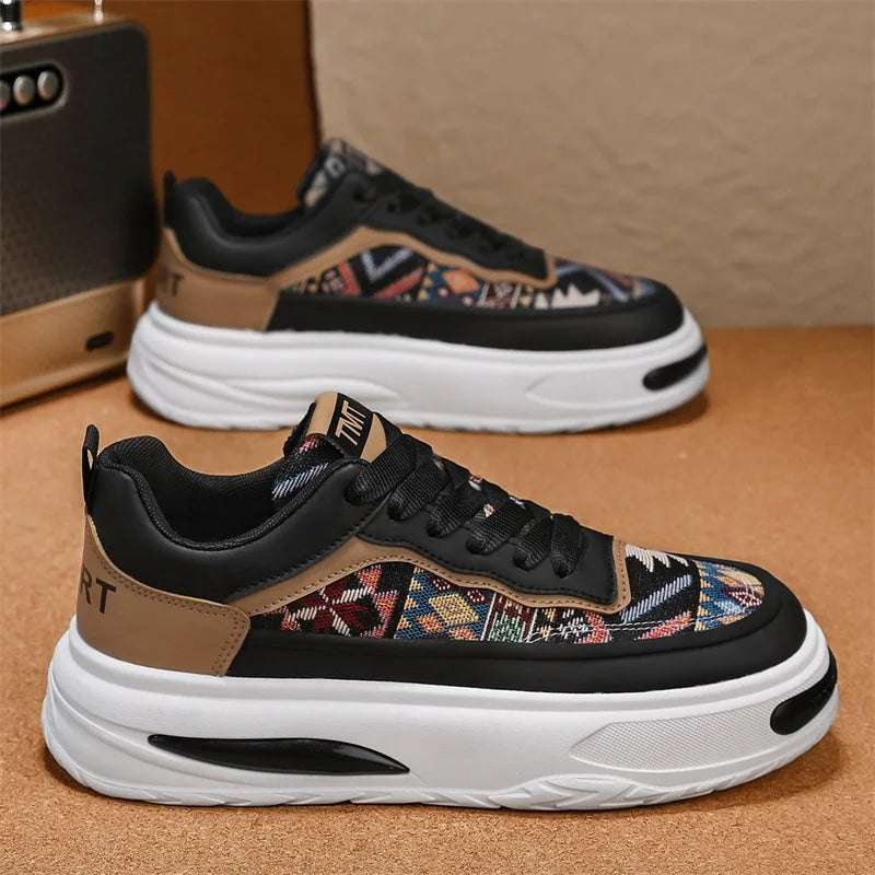 Men's Breathable Inner Heightening Sneakers