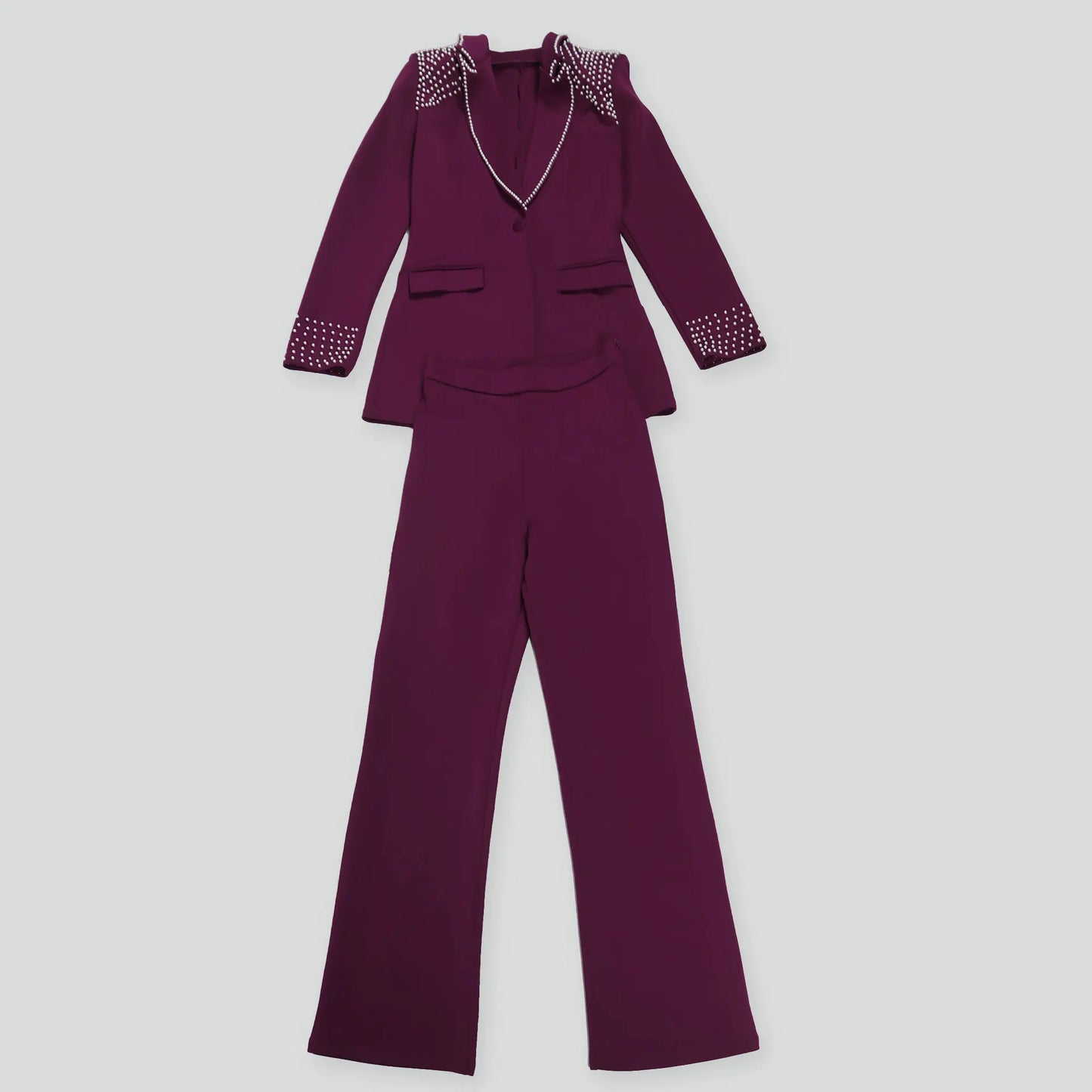 Pant Set Women Two-Piece Matching Outfit