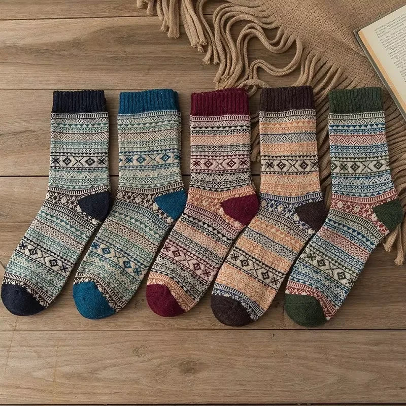 10 Pairs Breathable Cotton Sports Socks for Men – Bamboo Fiber Autumn & Winter Business Socks