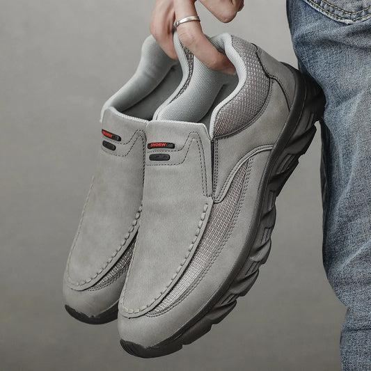 New Fashion Handmade Retro Leisure Shoes-Men's Walkin Loafers Sneakers