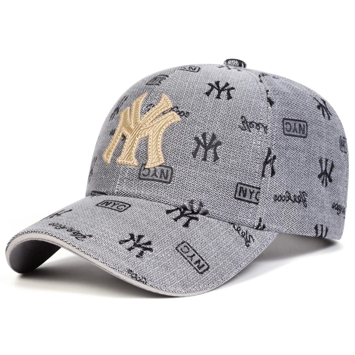 Unisex “MY” Letter Embroidery Baseball Cap