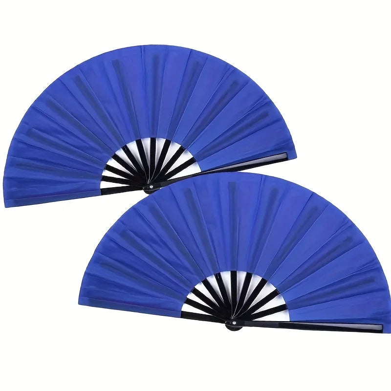 2pcs Traditional Chinese Hand Fan Folding Fans