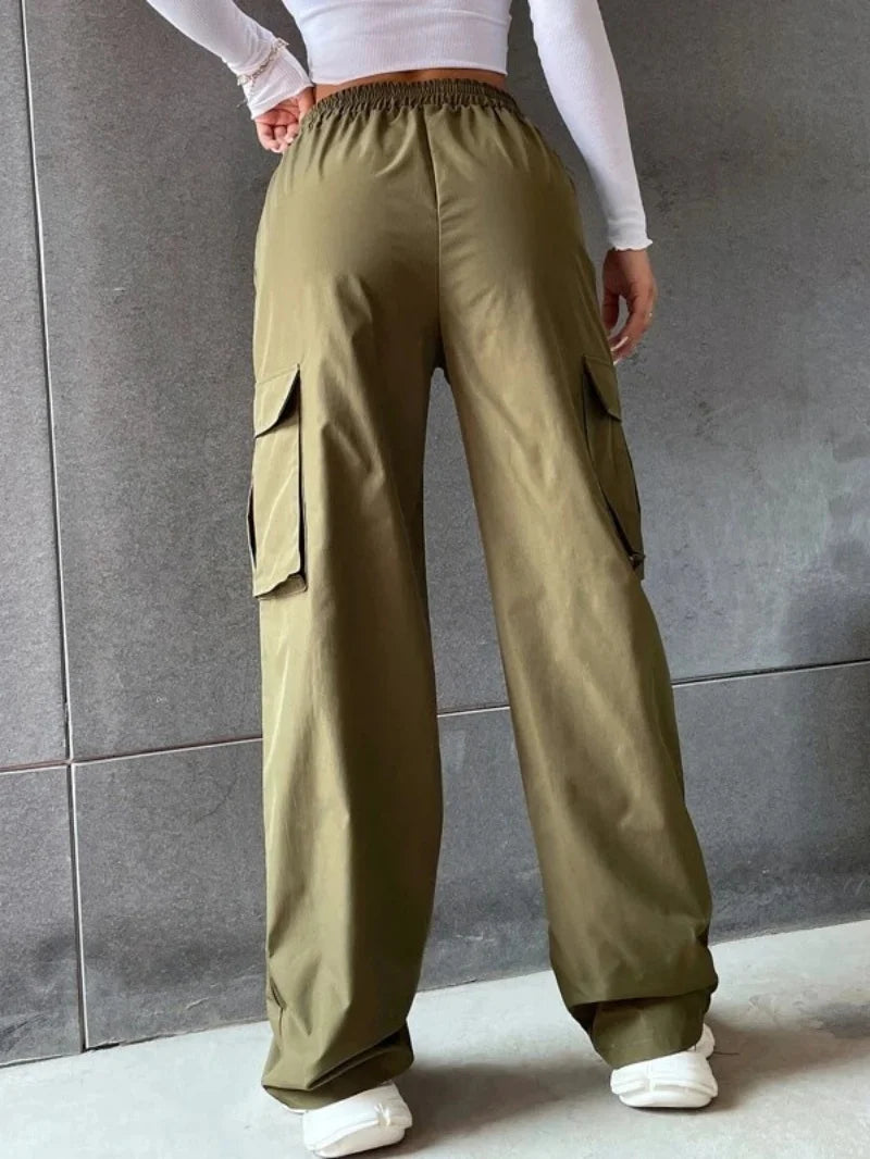 Women's Baggy Joggers Pants – Casual Chic Cargo Style