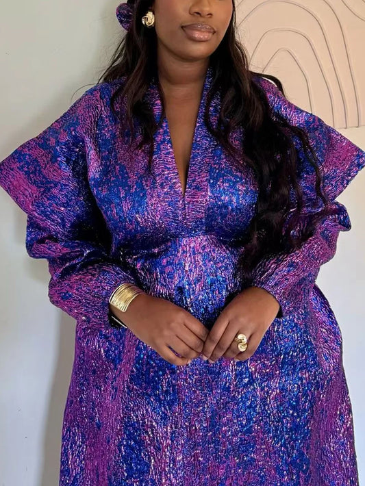 African Dresses for Women – Traditional Dashiki Ankara Maxi Gown Kaftan Abaya Robe