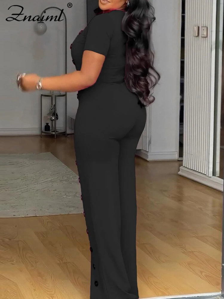 Znaiml Women’s Elegant Long Jumpsuit