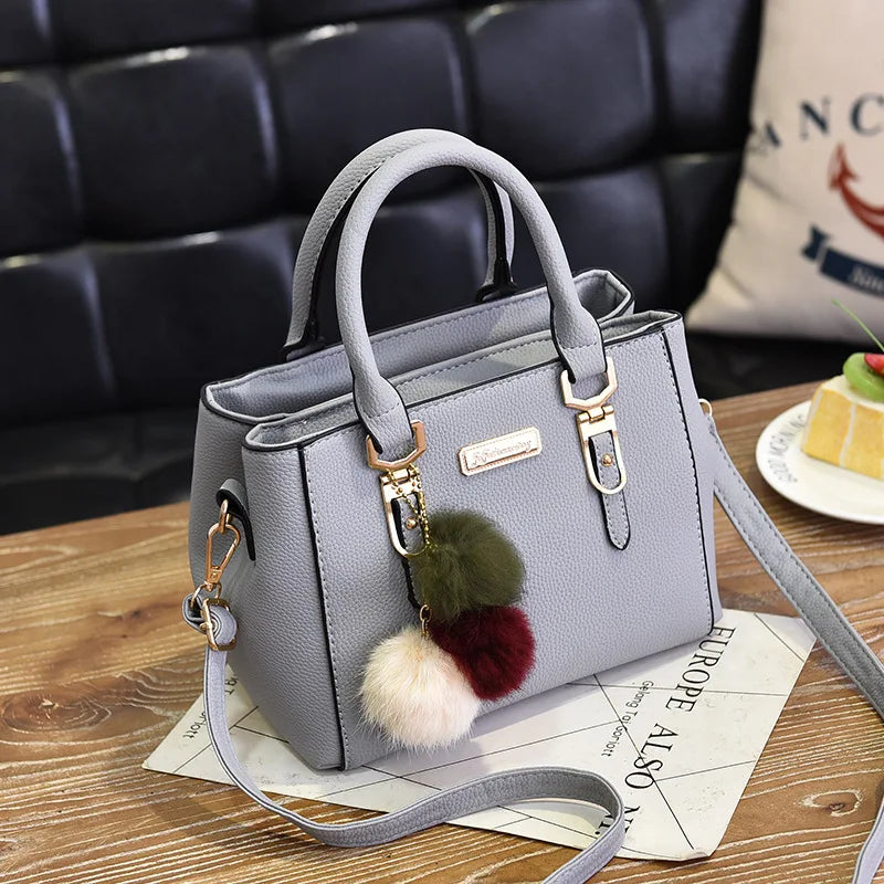 PU Leather Vintage Tassel Women’s Handbag