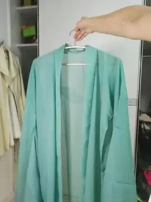 Traditional Hanfu Overcoat Chiffon Cardigan Cloak